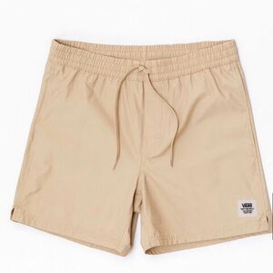 Vans Men's Beige Athletic Shorts pacsun